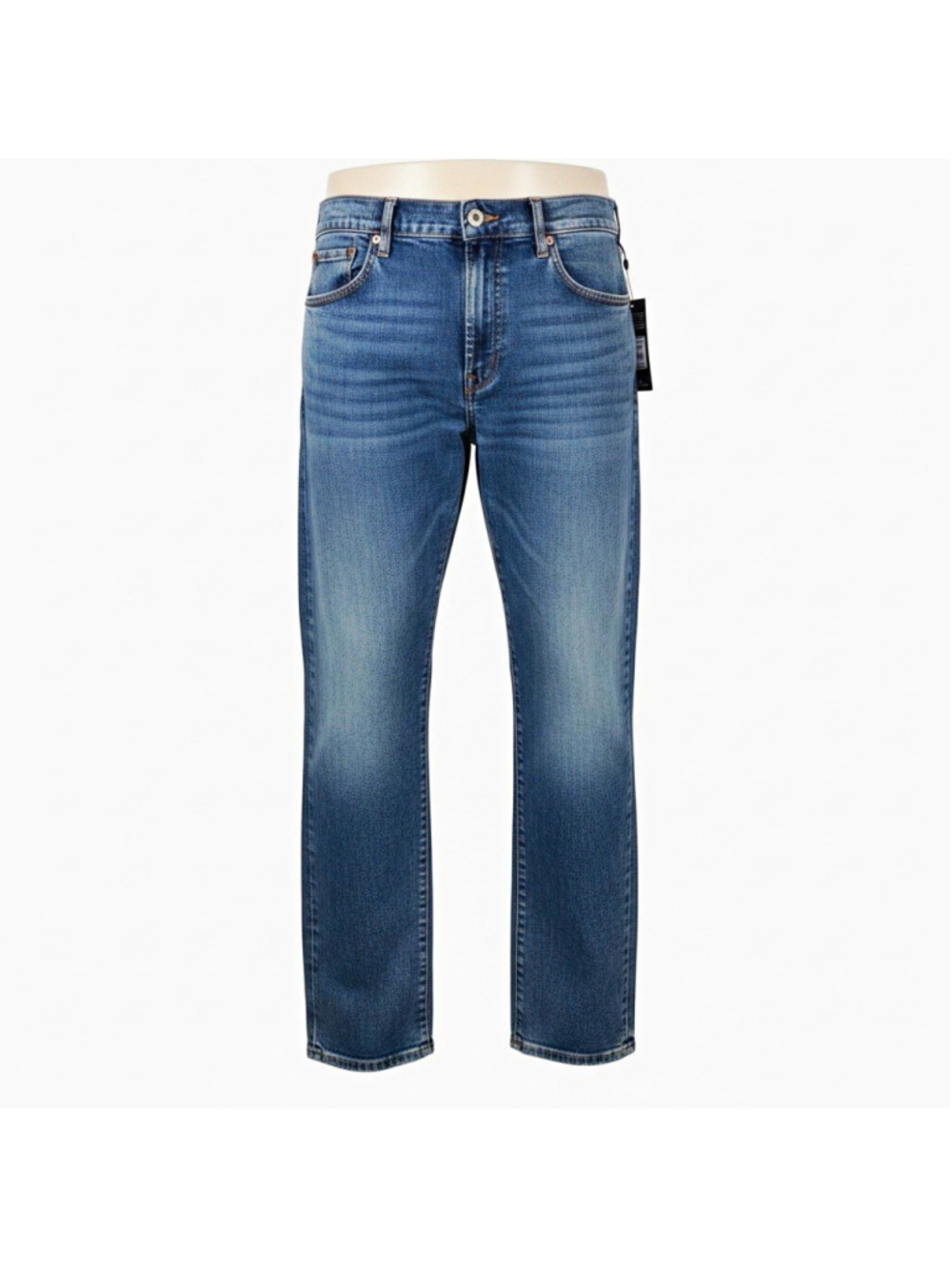 NWT True Religion Men’s 38x30 Geno Big T Relaxed Slim Fit Medium Blue Wash